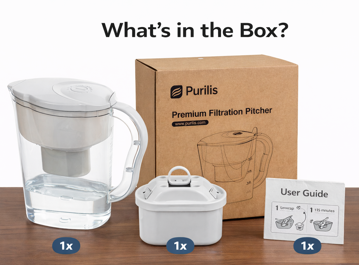 Purilis SE Water Filter Pitcher 2.0L